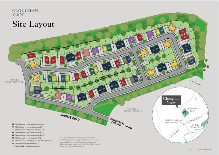 Site 91, The Ravenhill, Cloughan View
