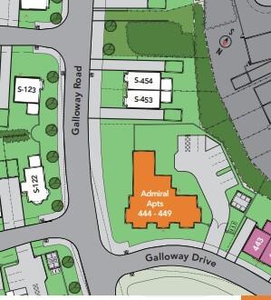 Site 445, The Admiral Apartments, Charlestown Hall