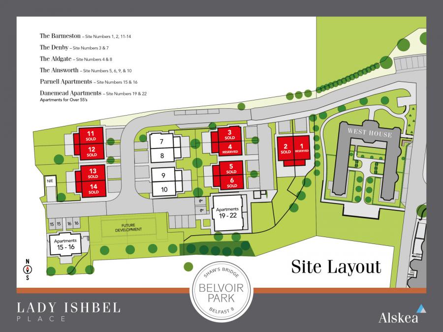 Apartment 16 The Parnell, Belvoir Park
