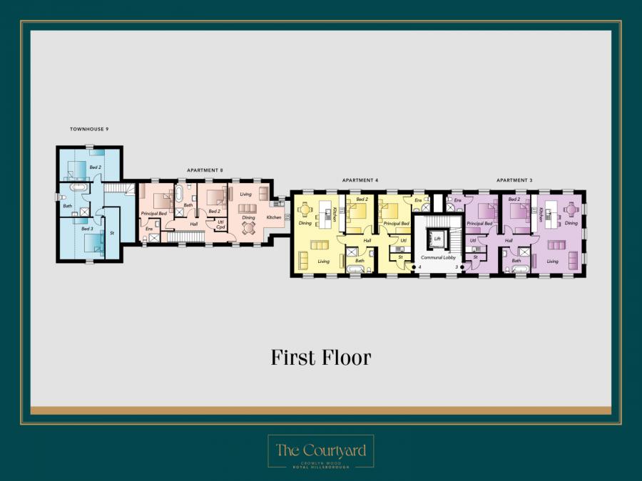 Apartment 7, The Courtyard At Cromlyn Wood