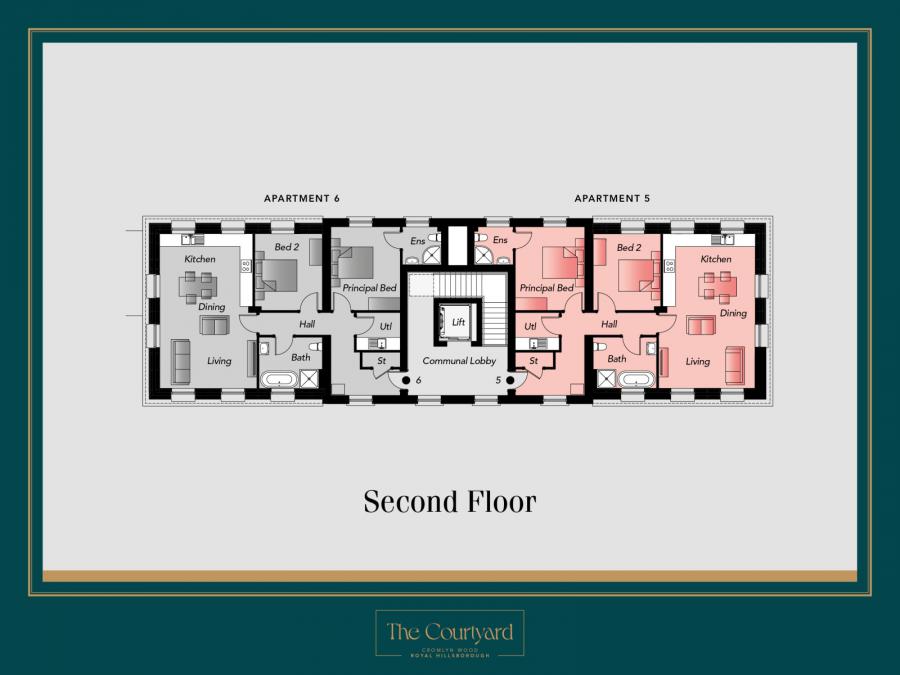 Apartment 7, The Courtyard At Cromlyn Wood