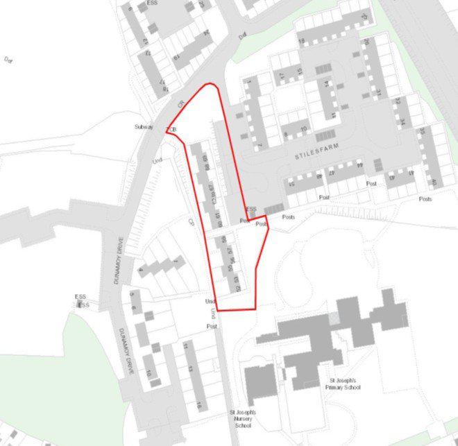 Block Of 20 Apartments At Loughview, Stiles Farm