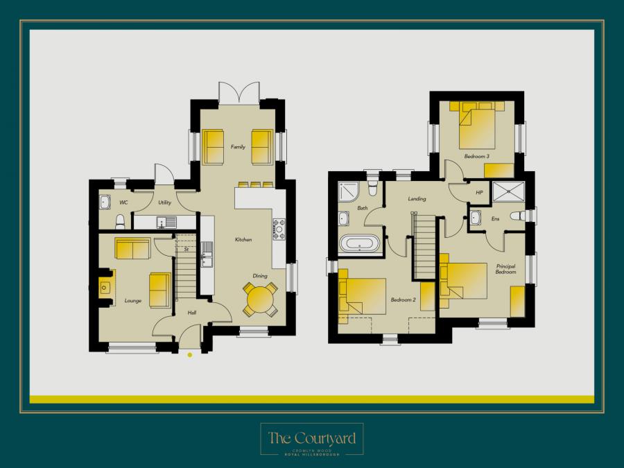 Site 33 The Longleigh, The Courtyard At Cromlyn Wood