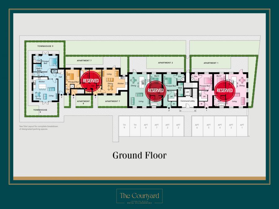 Apartment 4, The Courtyard At Cromlyn Wood
