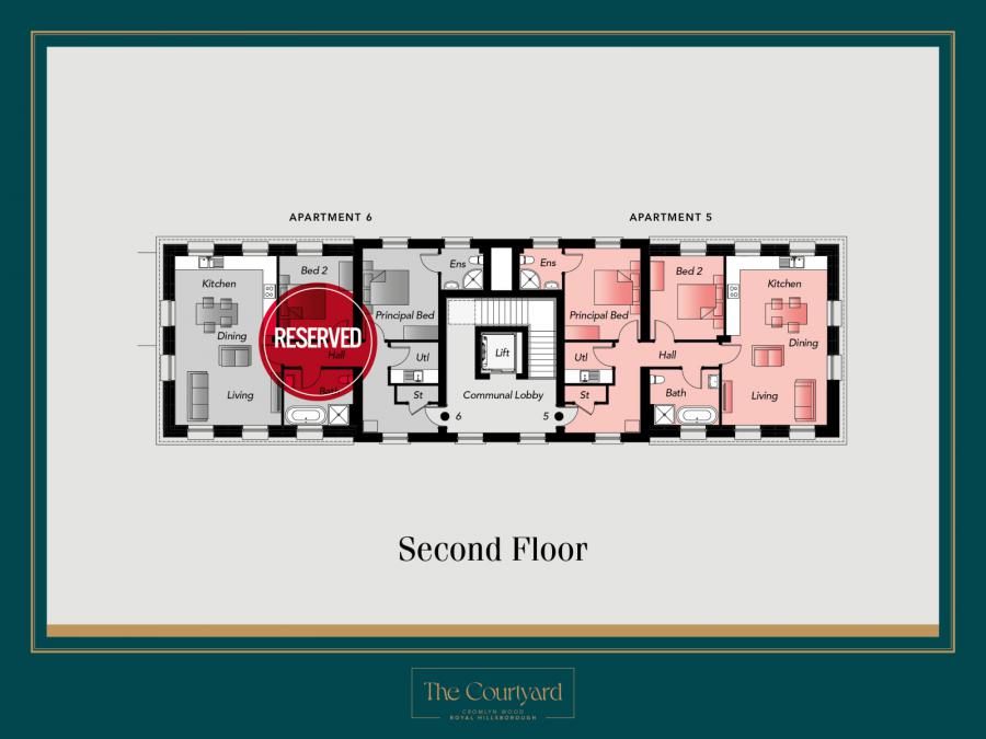 Apartment 8, The Courtyard At Cromlyn Wood