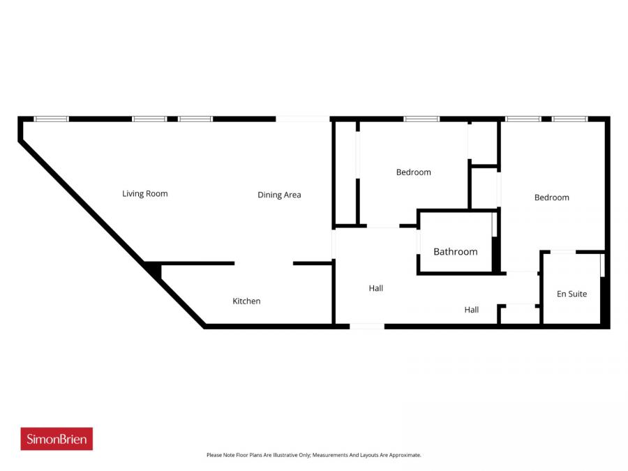 Apartment D 2.4 Whitehall Square, 181 Sandy Row