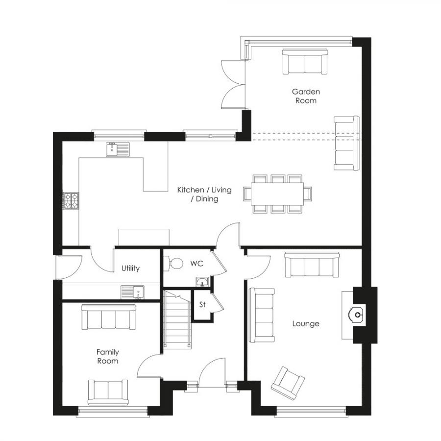 Site 171 The Crawford, Edenbrook Grove
