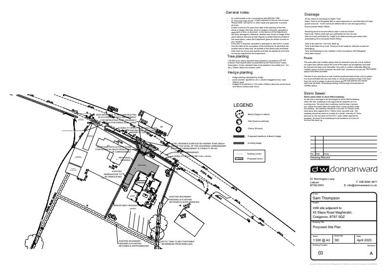 Site Adjacent To 43 Steps Road