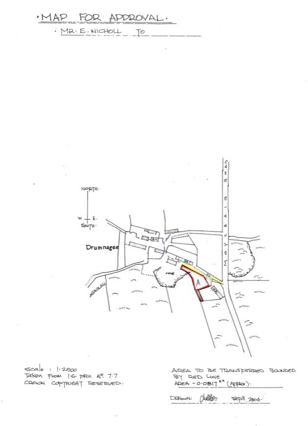 Building Site 25M Nw Of 67 Moycraig Road