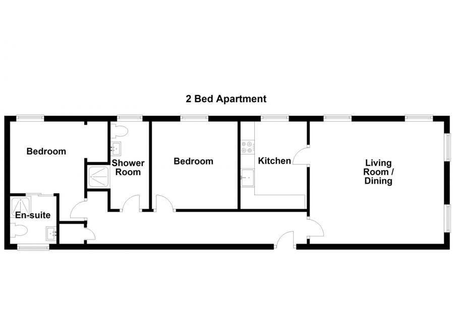 Balmoral Buildings - 2 Bedroom Apt, 11-13 College Square East