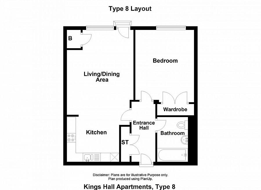 Apt 1, 1 Kings Hall Road