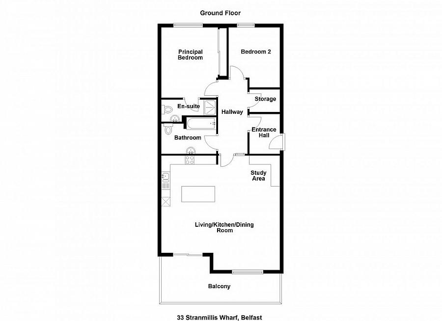 Apartment, 33 Stranmillis Wharf