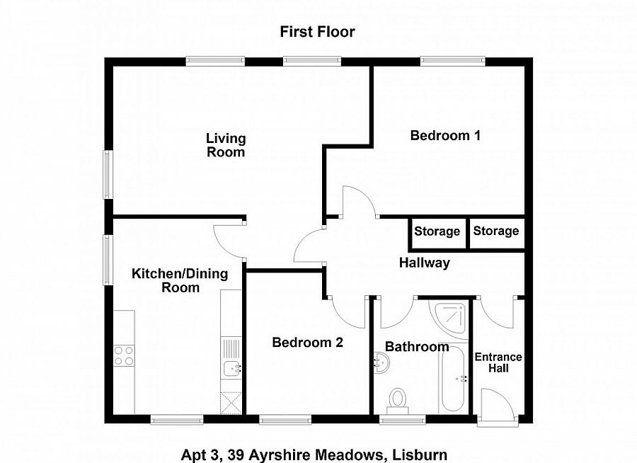 Apt 3, 39 Ayrshire Meadows