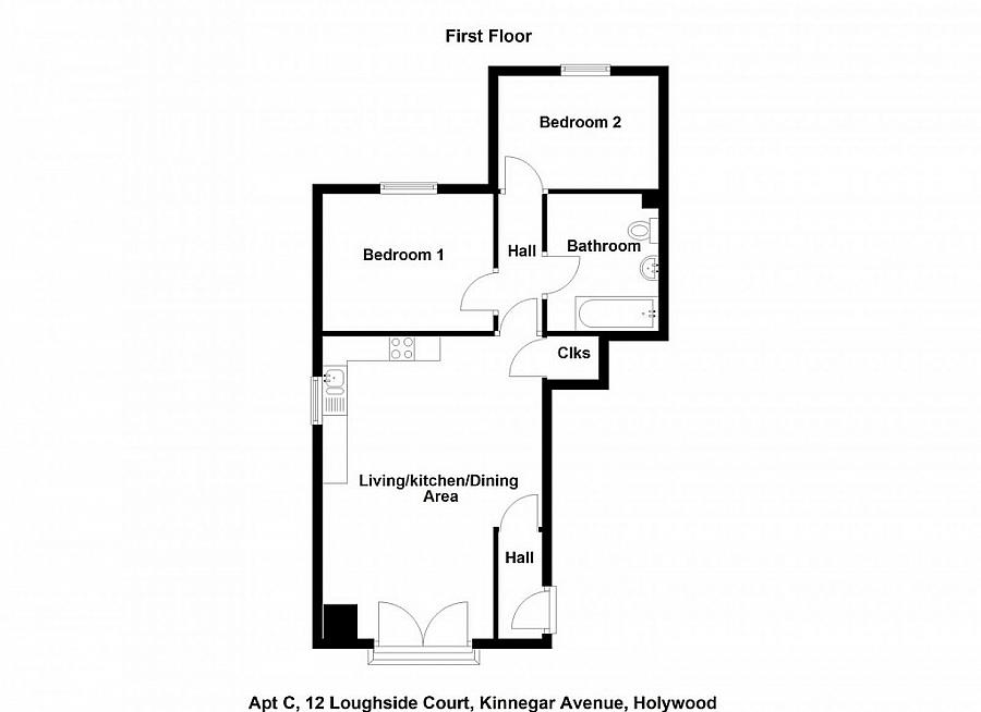 Apt C Loughside Court, 12A Kinnegar Avenue