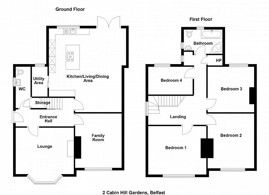 2 Cabin Hill Gardens