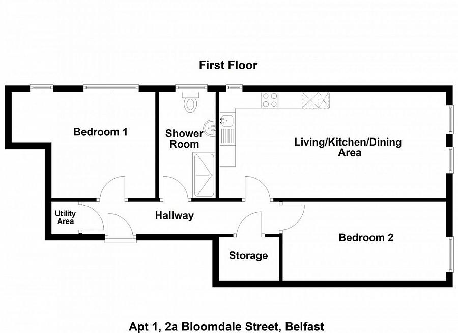 Apt 1, 2A Bloomdale Street