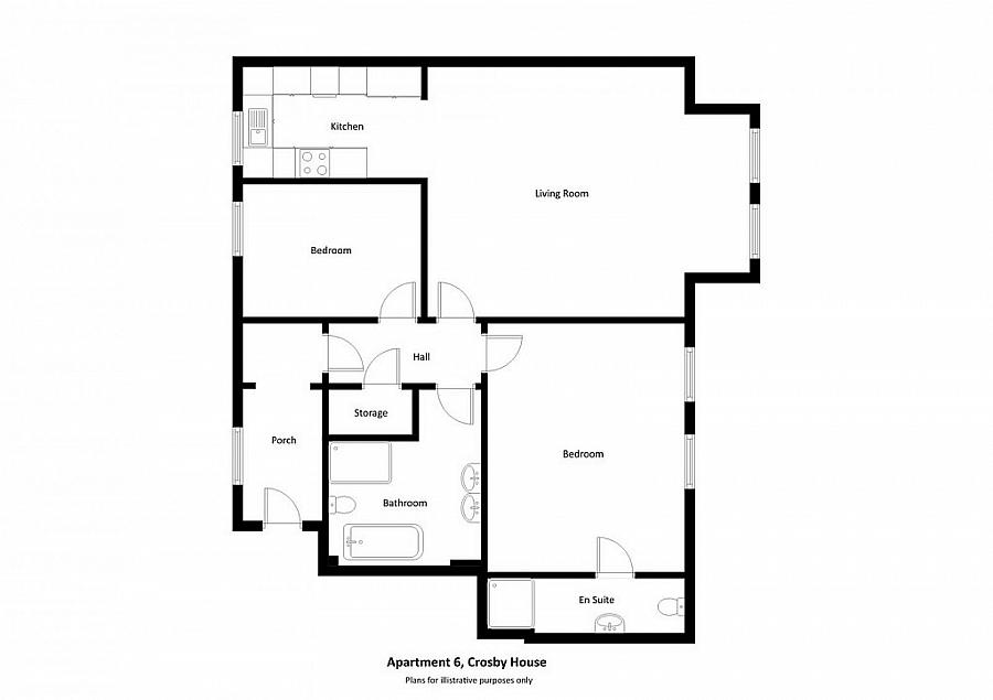 Apartment 6, 35 College Green Apartment 6, 35 College Green