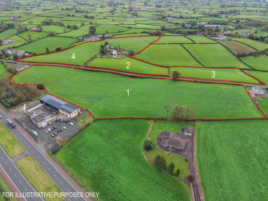 Derelict House Outbuildings Yard & C. 20 Acres, 22 Loughmagarry Road Derelict House Outbuildings Yard & C. 20 Acres, 22 Loughmagarry Road
