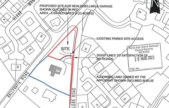 Land Adjacent To 1 Glebe Road