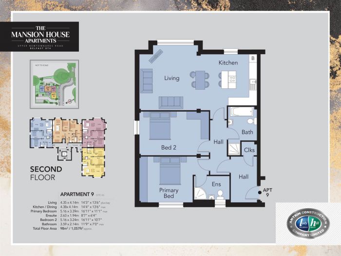 The Mansion House Apartments, Apt 9 One Lacefield