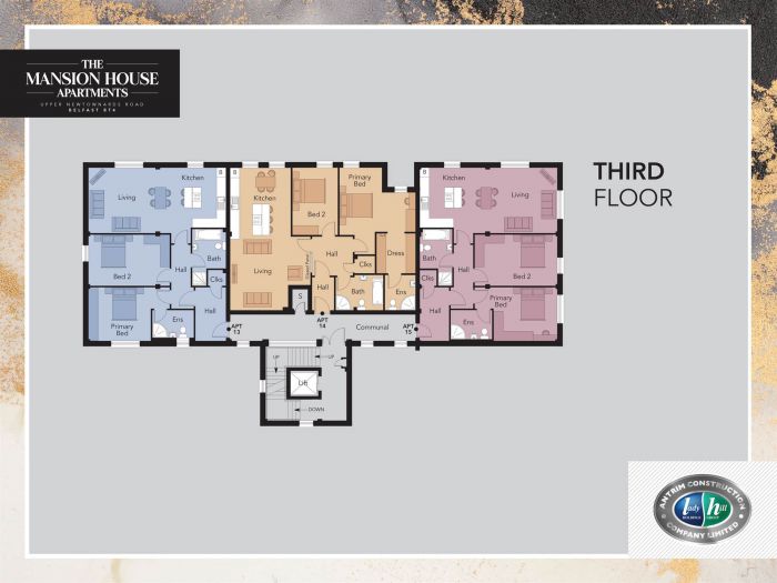 The Mansion House Apartments, Apt 14 One Lacefield