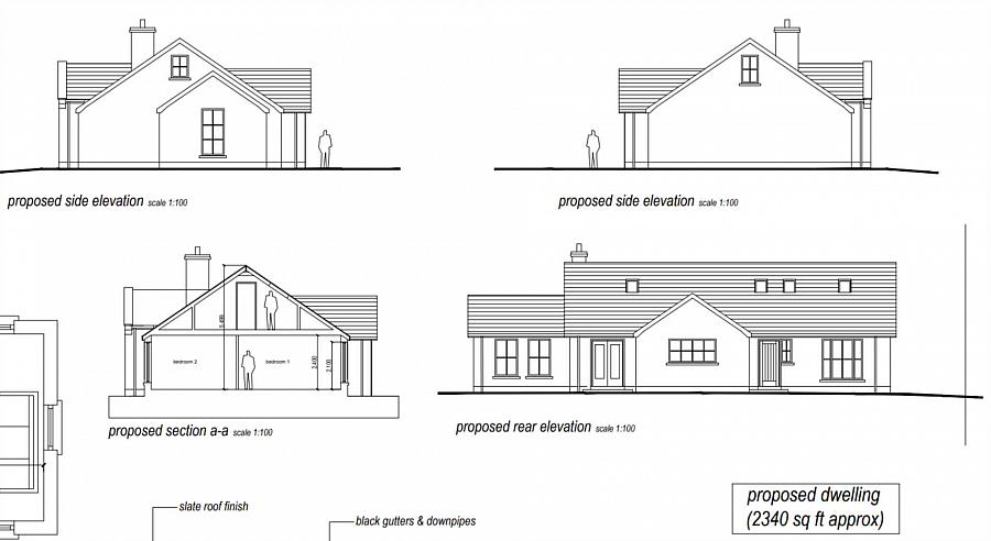 100M North Of 46 Eshmore Road