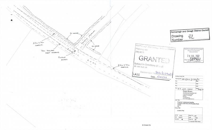 Approx      North East Of