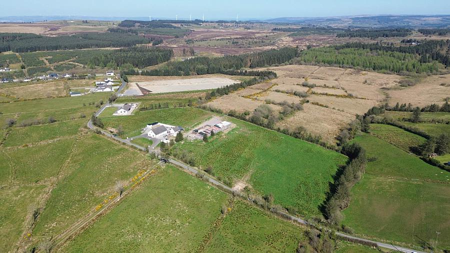 Circa 6.5 Acres Of Land & Two Building Sites Eshbane Road