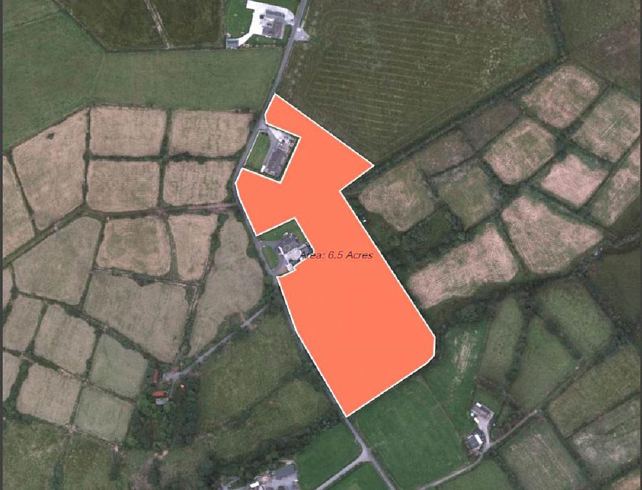 Circa 6.5 Acres Of Land & Two Building Sites Eshbane Road