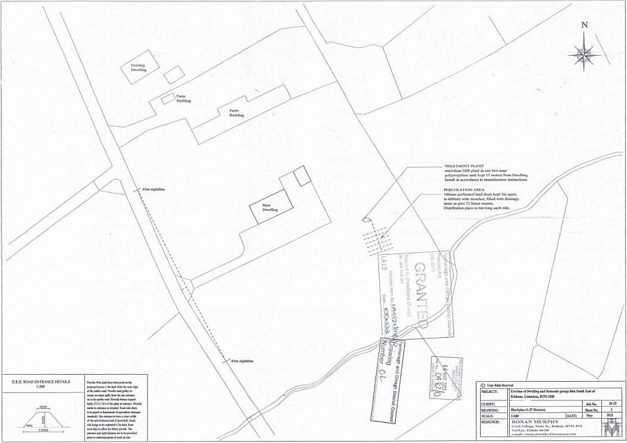 Building Site With Opp Se Of 12 Eshmeen Lane, Building Site With Opp Se Of 12 Eshmeen Lane Eshbane Road