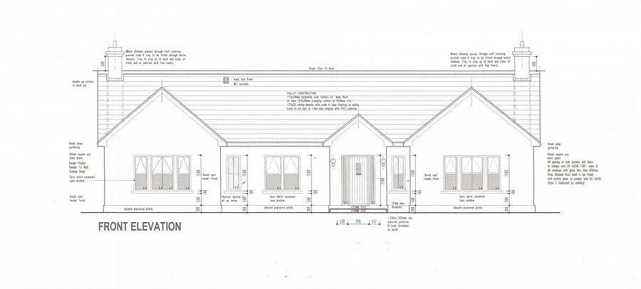 Off Plan New Build Bungalow Eshmore Road