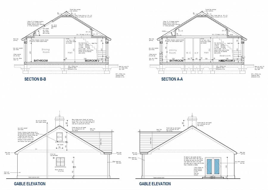Off Plan New Build Bungalow Eshmore Road