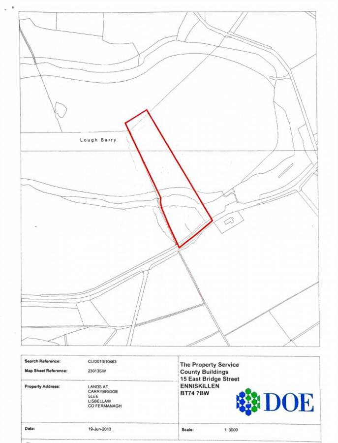 Building Site With Full Planning At Lough Barry
