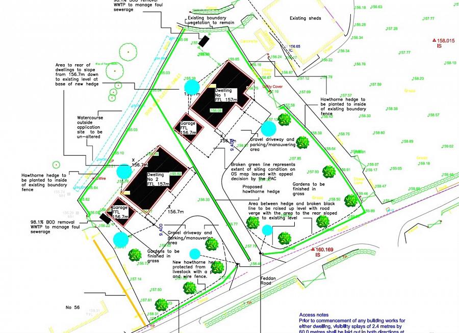 Building Plot With Fpp Feddan Road