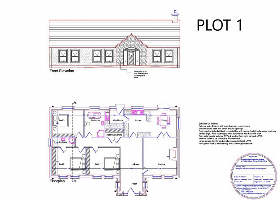 Building Plot With Fpp Feddan Road