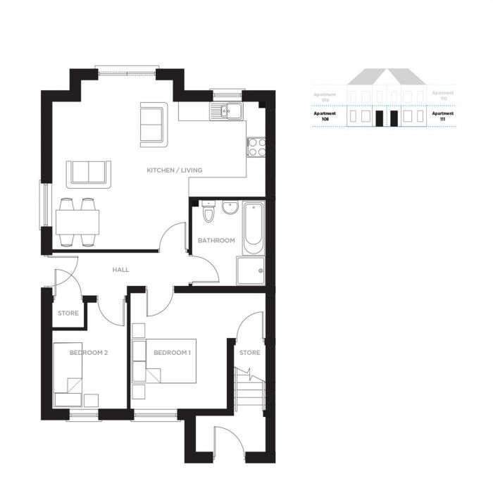 The Ladywell, Apt 111 Regent Park