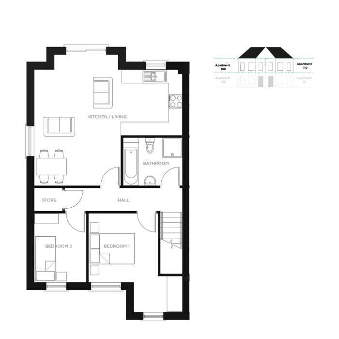 The Ladywell, Apt 109 Regent Park