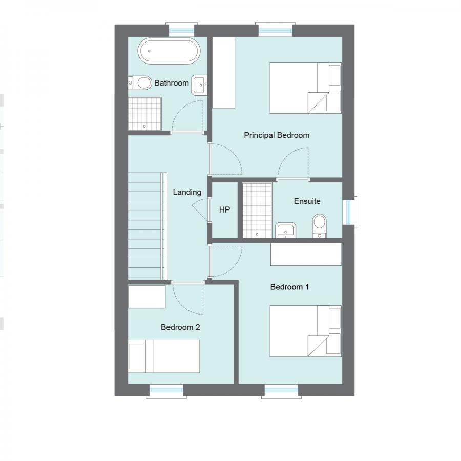 Site 41, House Type K, Mount Pleasant