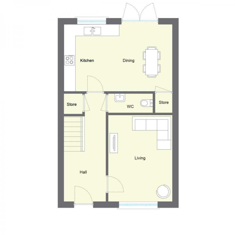 Site 53, House Type L, Mount Pleasant