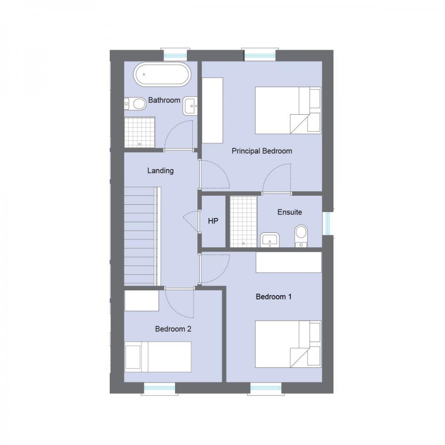 Site 55, House Type N, Mount Pleasant