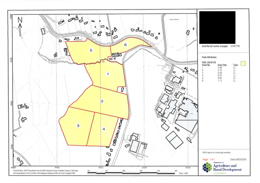 C.41 Acres Of Agricultural Lands At, Milecross Road