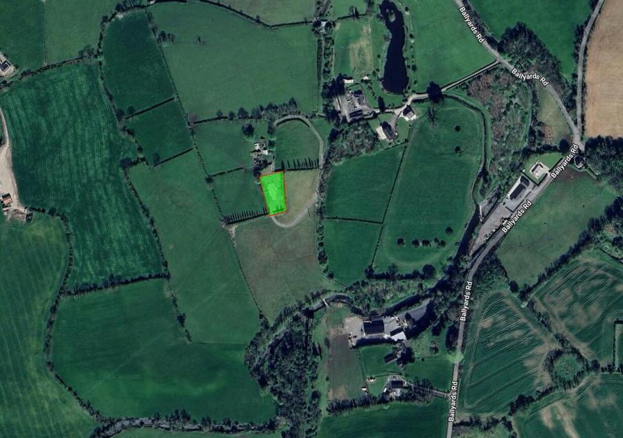 140m North-west Of No 67 Ballyards Road