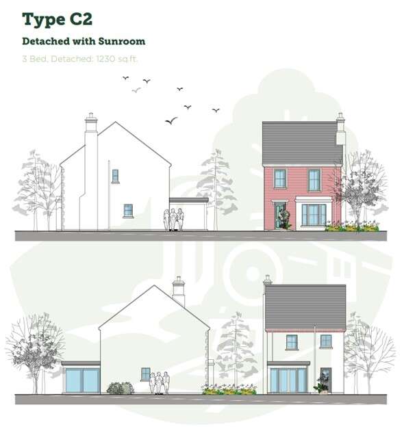 House Type C2, Site 2 Gantry Lane House Type C2, Site 2 Gantry Lane
