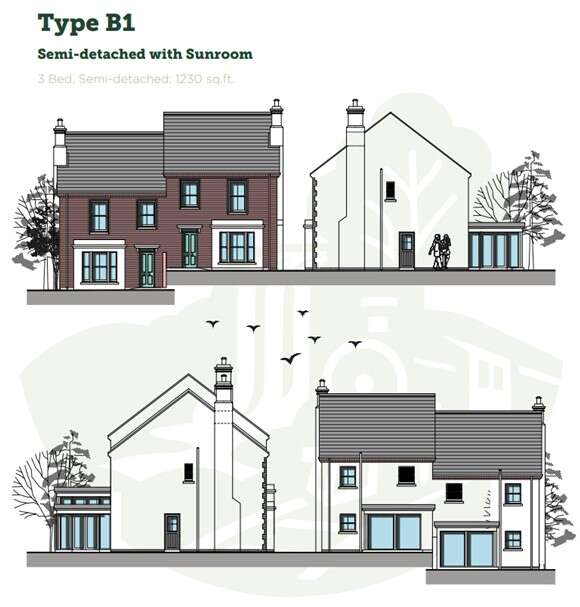 House Type B 1, Site 5 Gantry Lane