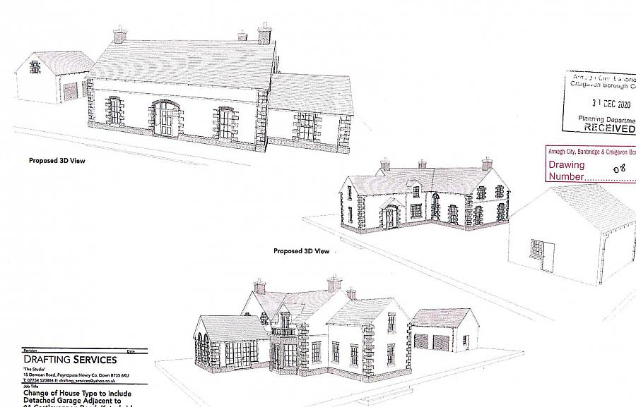60 Metres South Of 31 Castlevennon Road