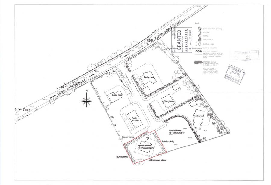 50M South of 121 Washingbay Road