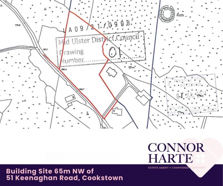 65M NW of, 51 Keenaghan Road