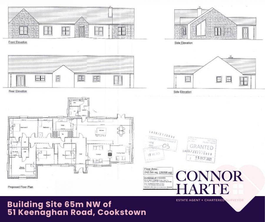 65M NW of, 51 Keenaghan Road