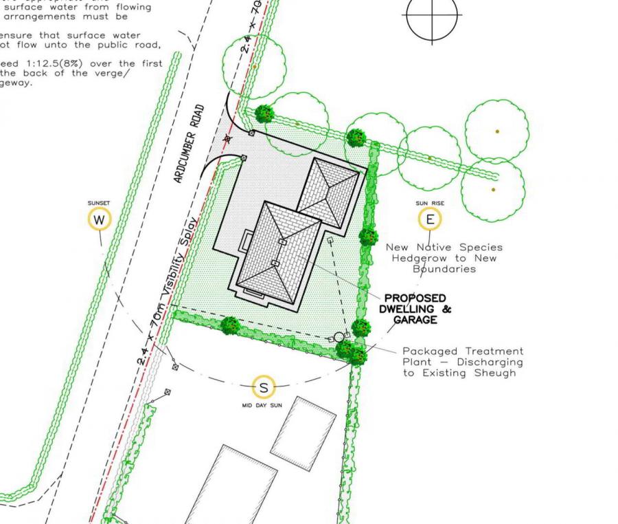 35m South Of, No 4 Ardcumber Road