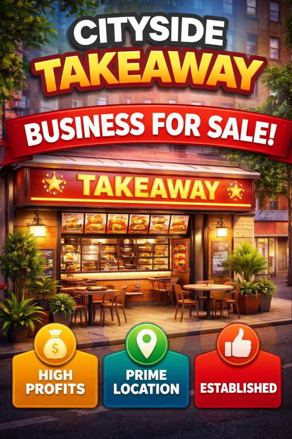 Cityside Takeaway For Sale, Cityside